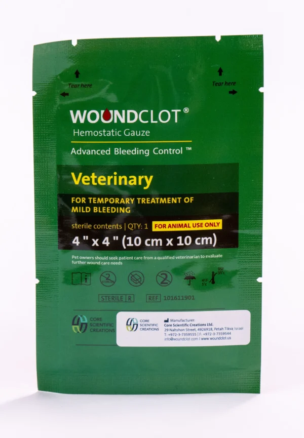 WoundClot Haemostatic Gauze